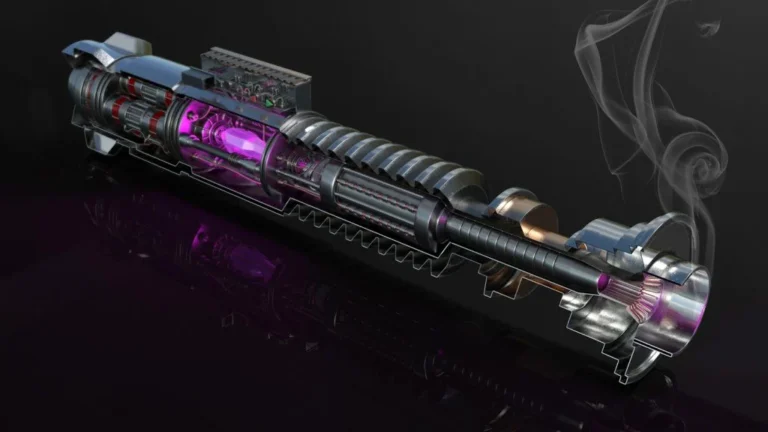 purple lightsaber meaning